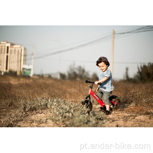 Childrens balance bike criança dobrável